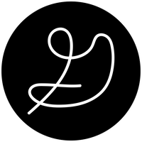 Gabrielle's logo which looks both like a G and a face